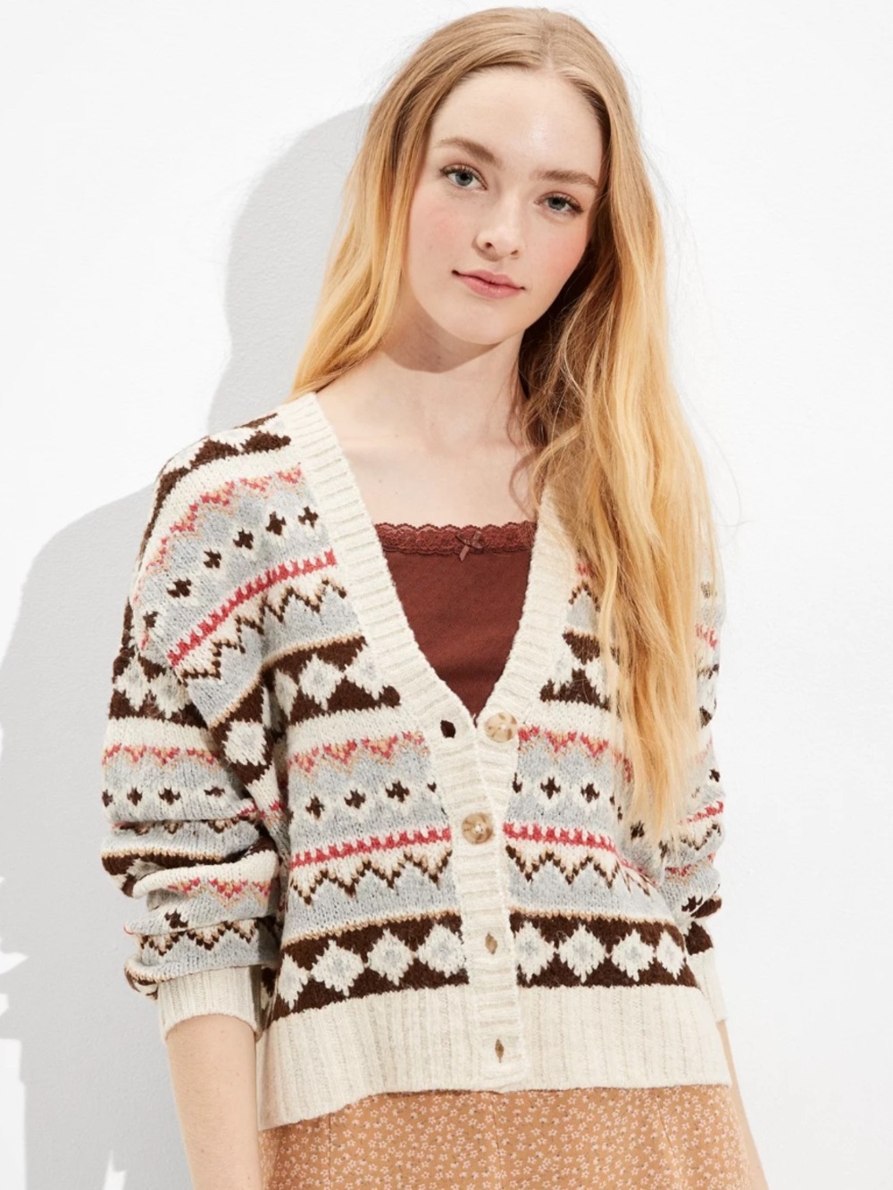 AE Fairisle Cardigan